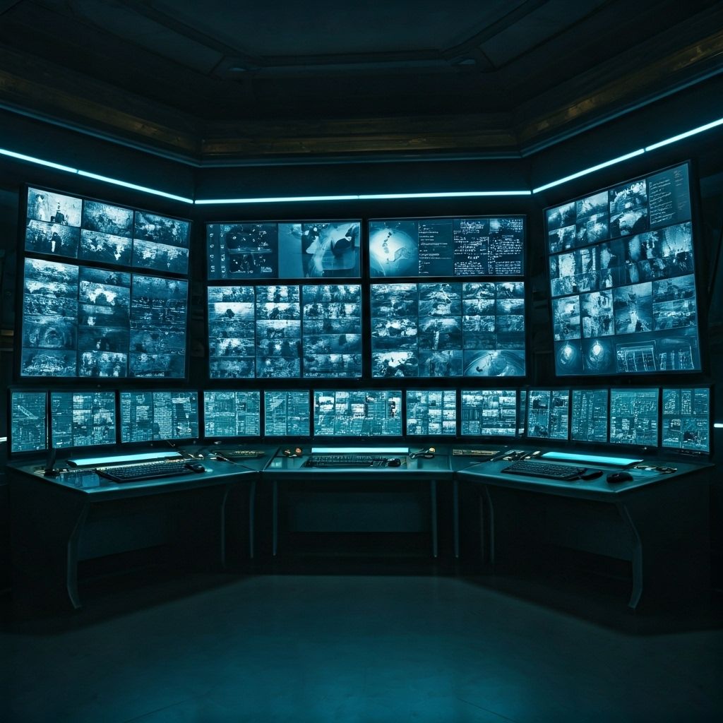 Advanced surveillance control room